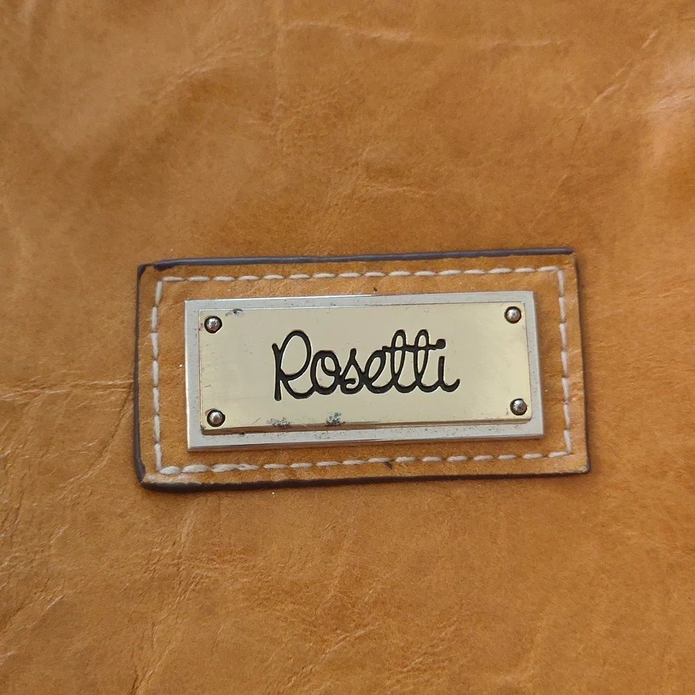 Rosetti Mustard Shoulder Bag with Buckle Accents - Picture 3 of 9